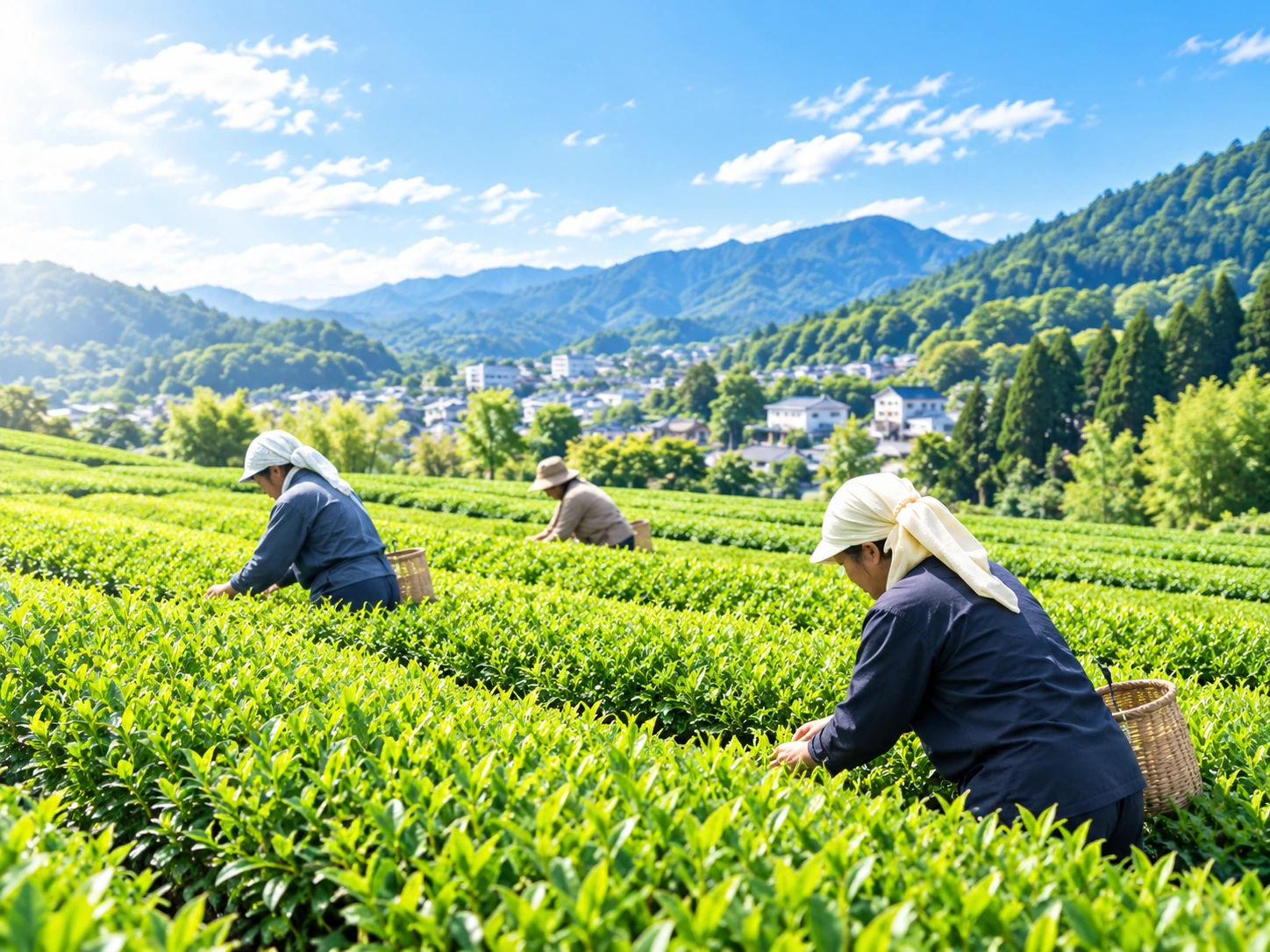 嬉野市のうれしの茶の栽培・製茶
