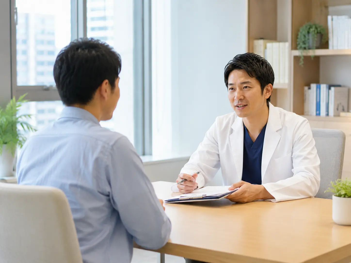 同じ医師が継続して対応